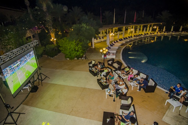 World Cup At The VIP Pool